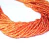 Natural Fanta Orange Carnelian Micro Faceted Roundel Beads Strand Length is 14 Inches & Sizes from 3mm approx. Carnelian is a brownish-red semi precious gemstone. It is found commonly in india as well as in south america. Also known for feng-shui and healing purposes. 